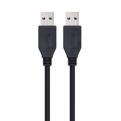 Nanocable 10.01.1002-BK câble USB 2 m USB 3.2 Gen 1 (3.1 Gen 1) USB A Noir
