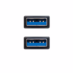 Nanocable 10.01.1002-BK câble USB 2 m USB 3.2 Gen 1 (3.1 Gen 1) USB A Noir