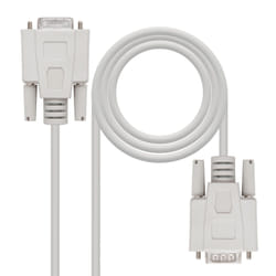 Nanocable 10.14.0202 câble Série Beige 1,8 m DB9