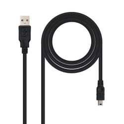 Nanocable 10.01.0403 câble USB 3 m USB 2.0 USB A Mini-USB B Noir