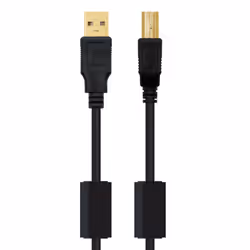 Nanocable 10.01.1203 câble USB 3 m USB 2.0 USB A USB B Noir