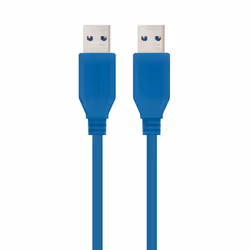 Nanocable 10.01.1001-BL câble USB 1 m USB 3.2 Gen 1 (3.1 Gen 1) USB A Bleu