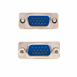 Nanocable 10.16.0002 changeur de genre de câble VGA Multicolore