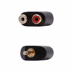Nanocable 10.27.0015 séparateur audio Noir