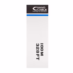 Nanocable 10.20.0302-FLEX câble de réseau Gris 100 m Cat5e U/UTP (UTP)