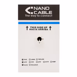 Nanocable 10.20.0304-FLEX câble de réseau Gris 305 m Cat5e U/UTP (UTP)