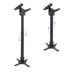 TooQ PJ3030TN-B support pour projecteurs Plafond Noir - Vue supplémentaire 3