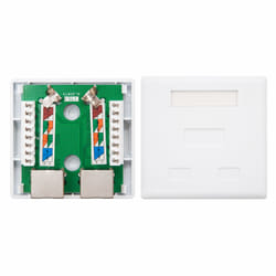 Nanocable 10.21.1102 boitier de prise de courant RJ-45
