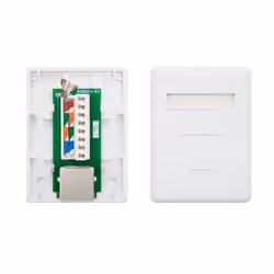 Nanocable 10.21.1601, RJ-45, FTP, Blanc, RoHS, 65 mm, 25 mm
