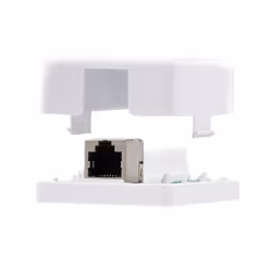 Nanocable 10.21.1601 prise de courant RJ-45 Blanc