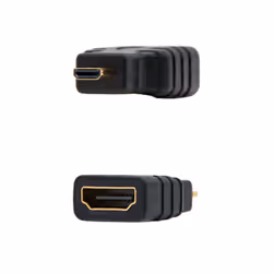 Nanocable 10.15.1206 changeur de genre de câble HDMI Micro HDMI Noir