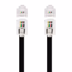 Nanocable 10.32.0102-BK-OEM câble de téléphone 2 m Noir