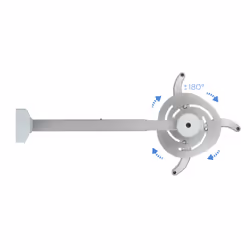 TooQ PJ4015WTN-S support pour projecteurs Mur Argent