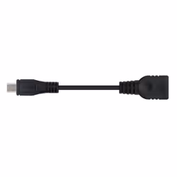 Nanocable 10.01.3500 câble USB 0,15 m USB 2.0 Micro-USB B USB A Noir