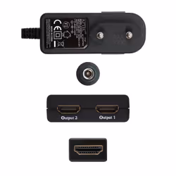 Nanocable 10.25.3502 répartiteur vidéo HDMI 2x HDMI