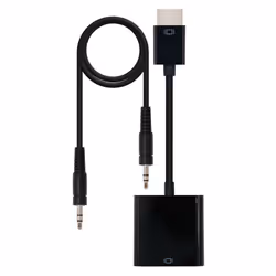 Nanocable 10.16.2001-BK, 0,1 m, 1080p, 165 MHz, Noir, RoHS