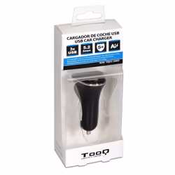 TooQ TQCC-2003 chargeur d'appareils mobiles Universel Noir Allume-cigare Auto