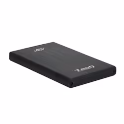 TooQ TQE-2522B, Boîtier HDD, 2.5", SATA, Série ATA II, Série ATA III, 5 Gbit/s, Connectivité USB, Noir