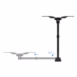TooQ LP2142TNL-B support pour téléviseur 42" Noir - Vue supplémentaire 7