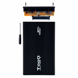 TooQ TQE-2524B Boîtier de disques de stockage Boîtier HDD Noir 2.5" - Vue supplémentaire 4