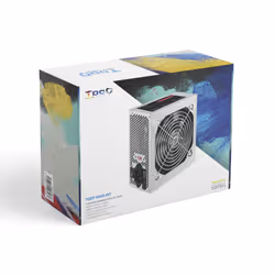 TooQ TQEP-500S-INT unité d'alimentation d'énergie 500 W 24-pin ATX ATX Argent - Vue supplémentaire 9