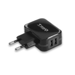 TooQ TQWC-1S02 chargeur d'appareils mobiles GPS, MP3, MP4, Téléphone portable, Consoles portables, Smartphone, Tablette Noir Secteur Intérieure