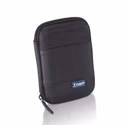 TooQ TQBC-E2501 Housse de disques de stockage Noir