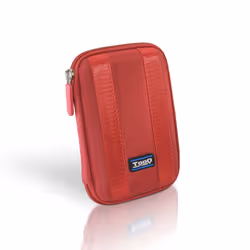 TooQ TQBC-E2502, Housse, Rouge, 2.5", Toutes marques, Résistant à la poussière, Résistant aux rayures, Résistant aux chocs, A ...