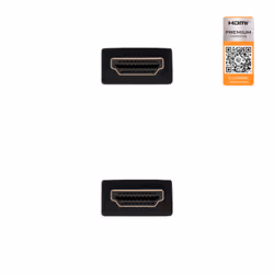 Nanocable HDMI V2.0, 1m câble HDMI HDMI Type A (Standard) Noir