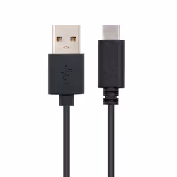 Nanocable USB 2.0, 1m câble USB USB C USB A Noir