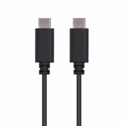 Nanocable USB 2.0, 2m câble USB USB C Noir