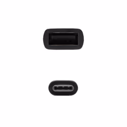 Nanocable USB 2.0, 0.15m câble USB 0,15 m USB C USB A Noir
