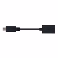 Nanocable USB 2.0, 0.15m câble USB 0,15 m USB C USB A Noir