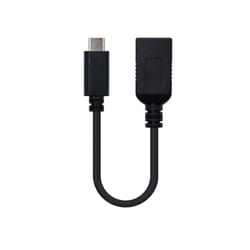 Nanocable USB 3.1, 0.15m câble USB 0,15 m USB 3.2 Gen 2 (3.1 Gen 2) USB A USB C Noir