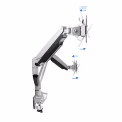 TooQ DB3132TNR-S support d'écran plat pour bureau 32" Argent - Vue supplémentaire 6
