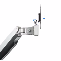 TooQ DB3132TNR-S support d'écran plat pour bureau 32" Argent - Vue supplémentaire 7