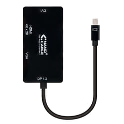 Nanocable 10.16.3302-BK câble vidéo et adaptateur 0,15 m Noir