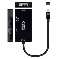 Nanocable 10.16.3302-BK câble vidéo et adaptateur 0,15 m Noir