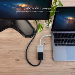 Nanocable 10.16.4101 adaptateur graphique USB 1920 x 1200 pixels Argent - Vue supplémentaire 4