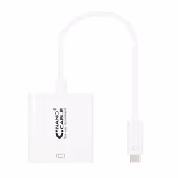 Nanocable 10.16.4103, 3.2 Gen 1 (3.1 Gen 1), USB Type-C, Sortie DVI, 1920 x 1080 pixels