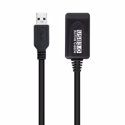 Nanocable 10.01.0311 câble USB 5 m USB 3.2 Gen 1 (3.1 Gen 1) USB A Noir