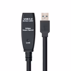 Nanocable 10.01.0312 câble USB 10 m USB 3.2 Gen 1 (3.1 Gen 1) USB A Noir