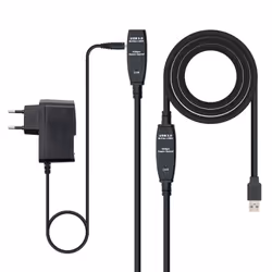 Nanocable 10.01.0312 câble USB 10 m USB 3.2 Gen 1 (3.1 Gen 1) USB A Noir - Vue supplémentaire 5