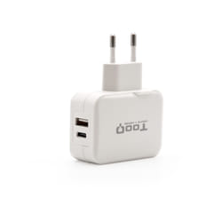 TooQ TQWC-2SC02WT chargeur d'appareils mobiles Universel Blanc Secteur Intérieure