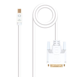 Nanocable 10.15.4205 câble vidéo et adaptateur 5 m Mini DisplayPort DVI Blanc