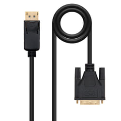Nanocable 10.15.4505 câble vidéo et adaptateur 5 m DisplayPort DVI Noir