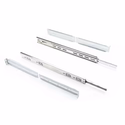 Nanocable 10.21.4218, Rail d’étagère, Argent, 48,3 cm (19"), 1 pièce(s), 550 mm, 65 mm