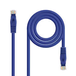 Nanocable 10.20.1802-BL, 2 m, Cat6a, U/UTP (UTP), RJ-45, RJ-45