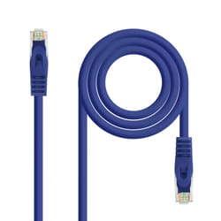 Nanocable 10.20.1802-BL câble de réseau Bleu 2 m Cat6a U/UTP (UTP)