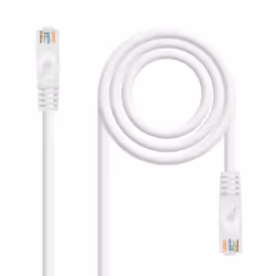 Nanocable 10.20.1801-W, 1 m, Cat6a, U/UTP (UTP), RJ-45, RJ-45